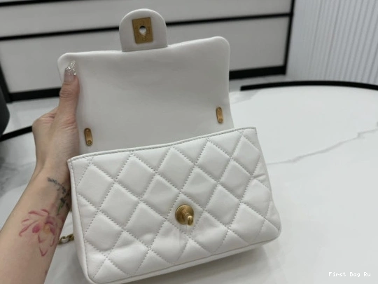 Firstbag Ru CHANEL BAG-14.5x19.5x7.5cm FLAP 0801